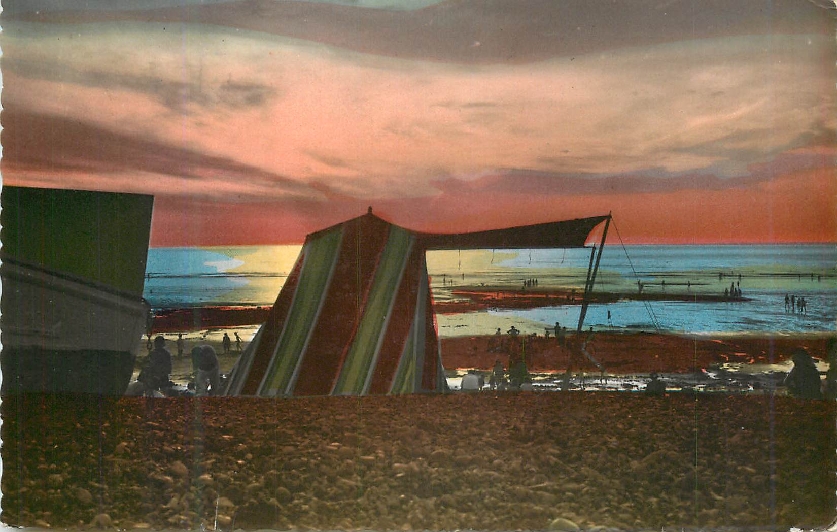 CPM Onival sur Mer (Somme) Contre jour