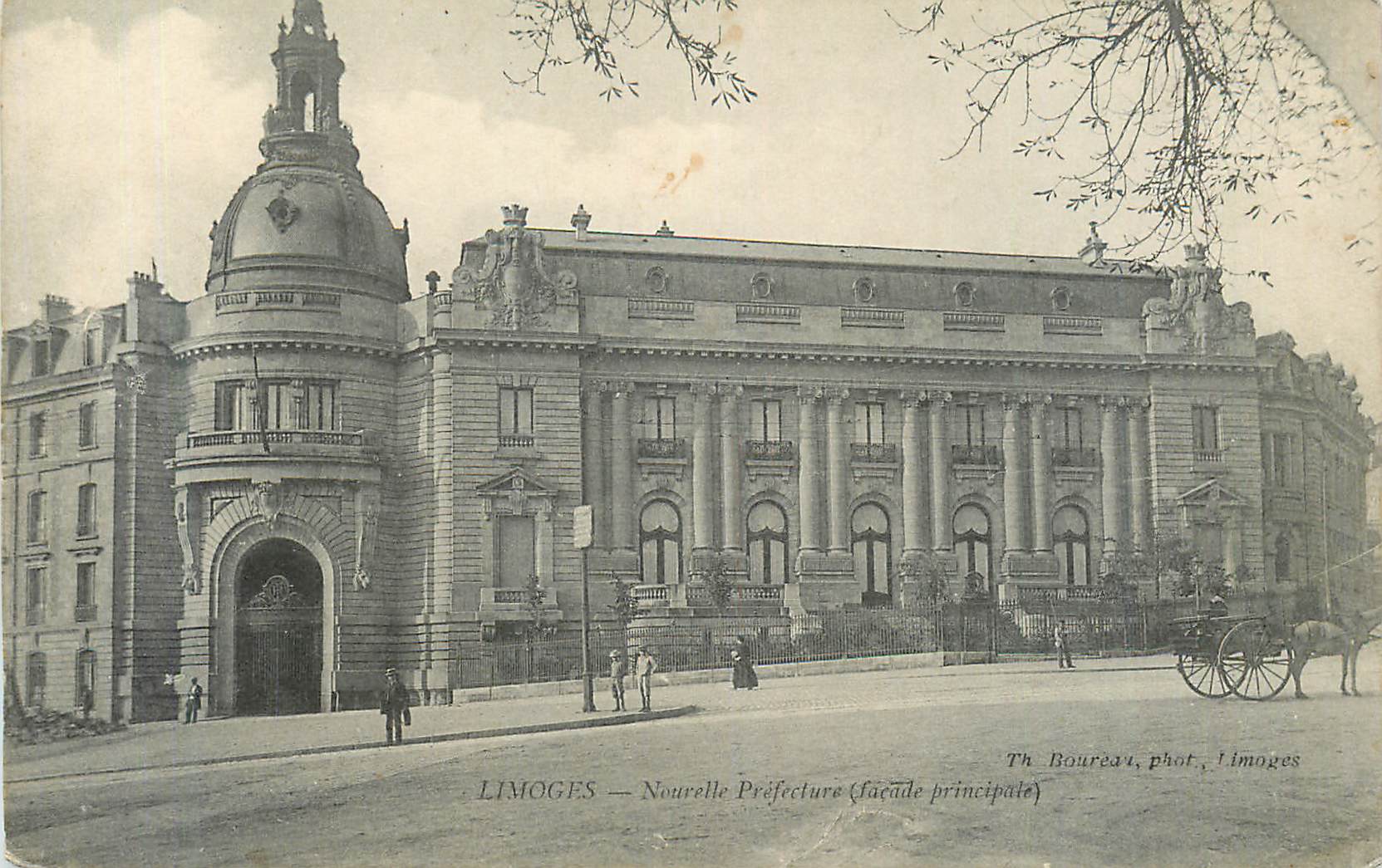 CPA Limoges Naturelle Prefectura (Facade principale)