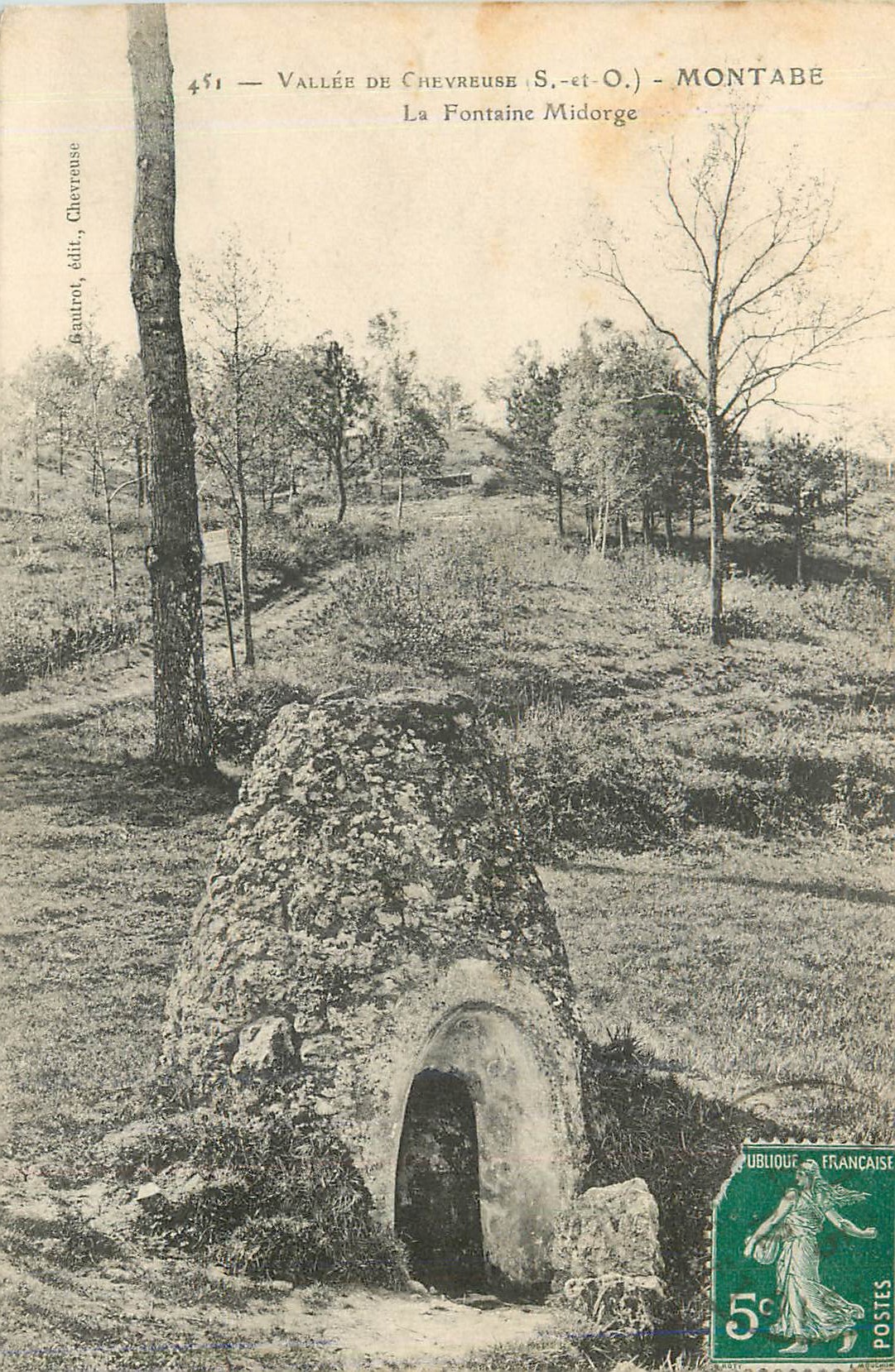 CPA Vallee de Chevreuse (S et O) Montabe La Fontaine Midorge