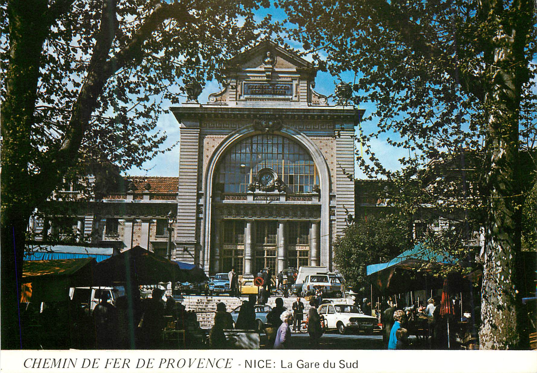 CPM Chemin de Fer de Provence Nice La Gare du Sud