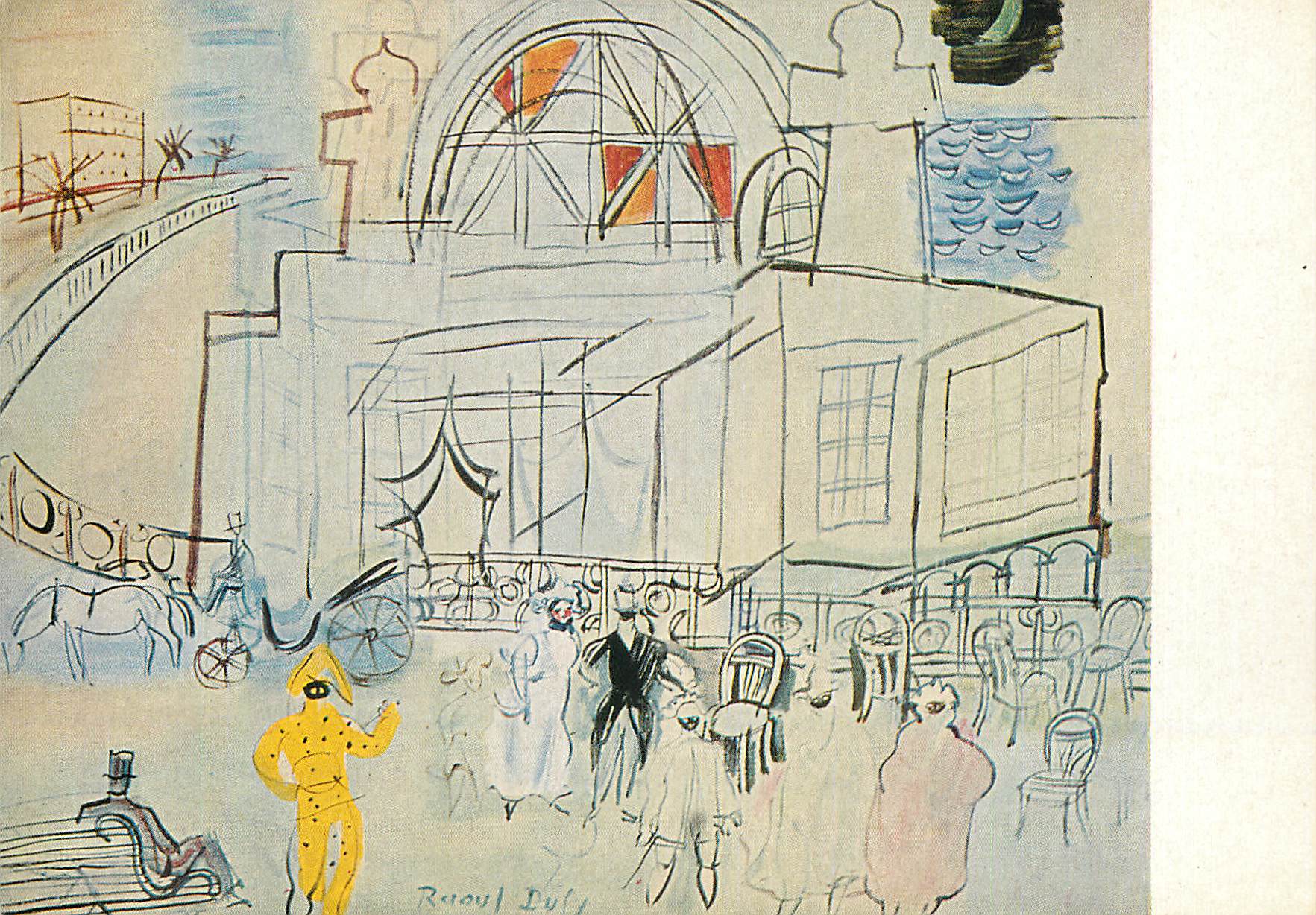 CPM Raoul Dufy Le Carnaval de Nice