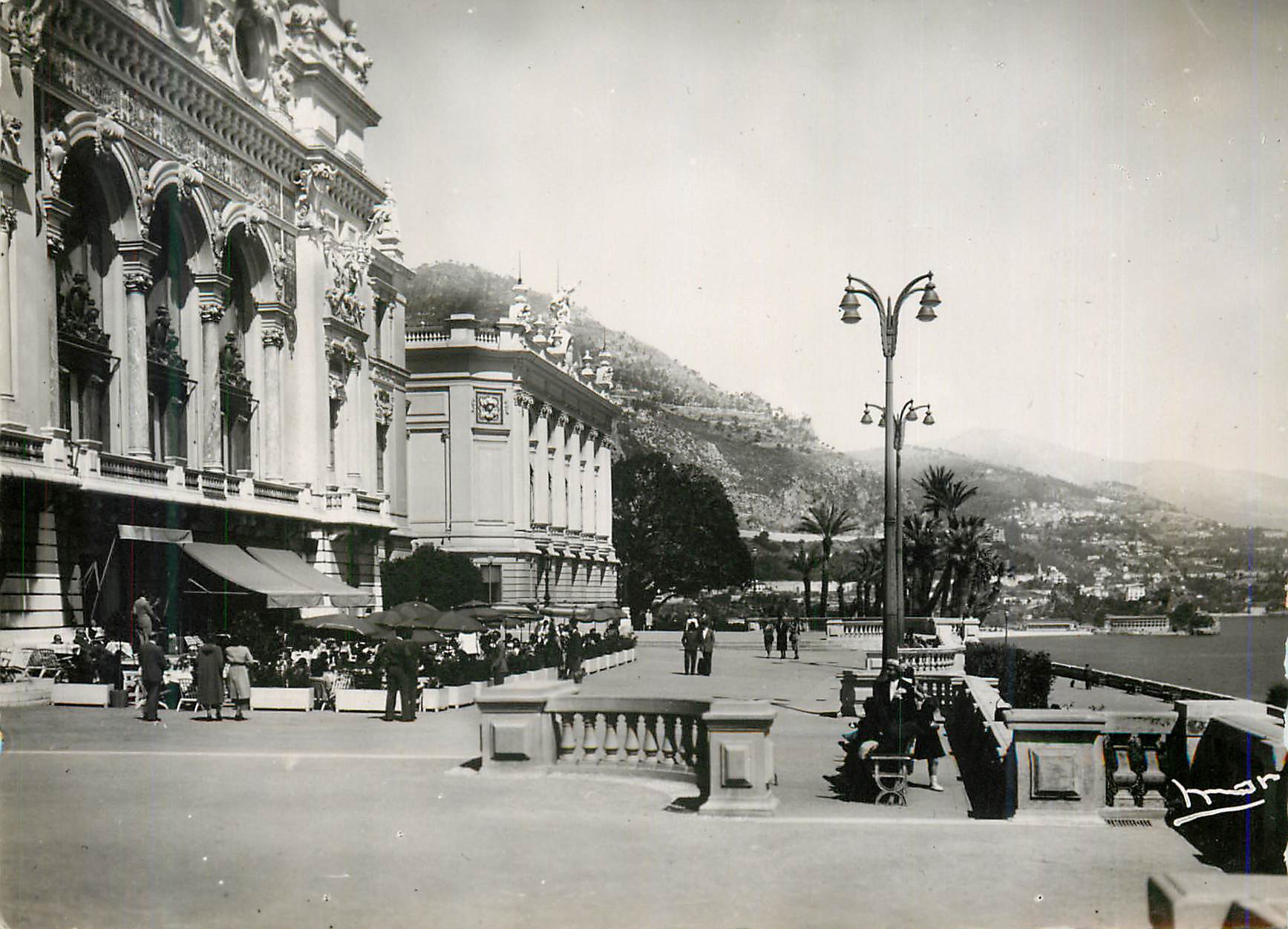 Monaco — Place du Casino — vue panoramique — éditeur inconnu