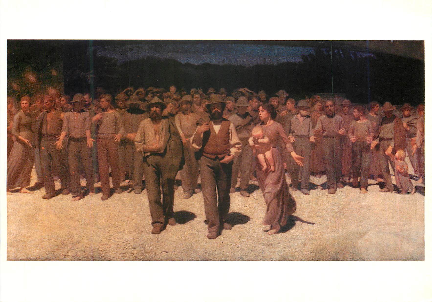 CPM Exposition Italies L'art italien a l'epreuve de la modernite 1880 1910 Musee d'Orsay Paris Avril Juillet 2001