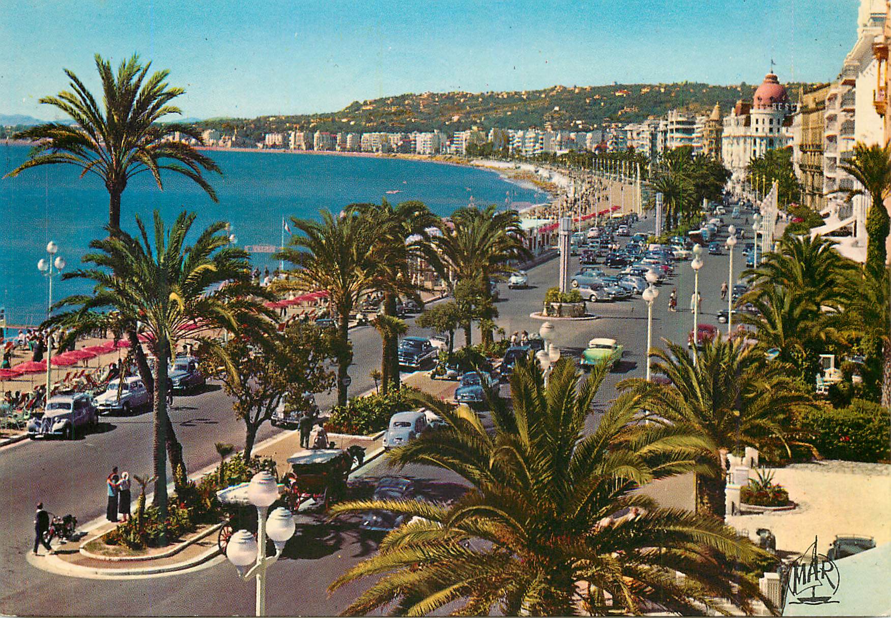 CPM La Cote d'Azur Nice La Promenade des Anglais