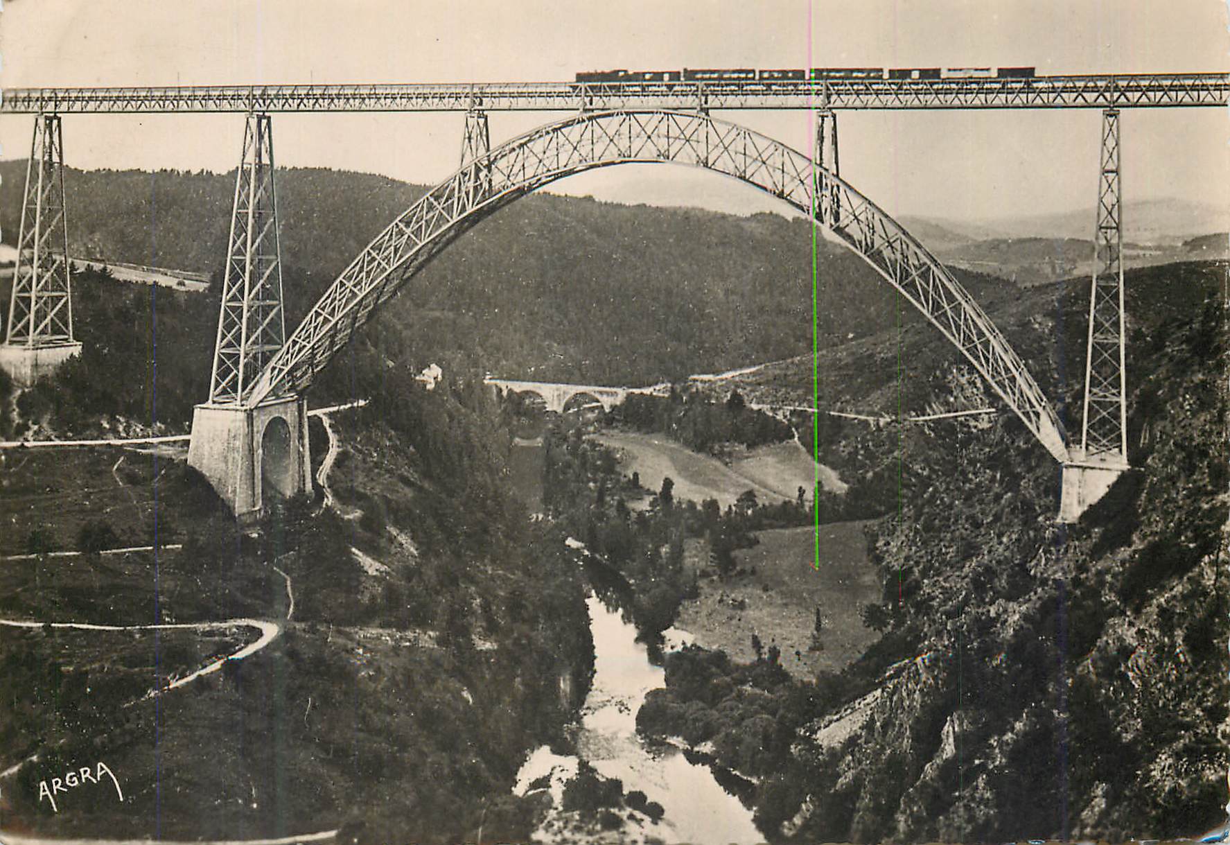 CPM Carabit (Cantal) Viadut et Vallee de la Truyere