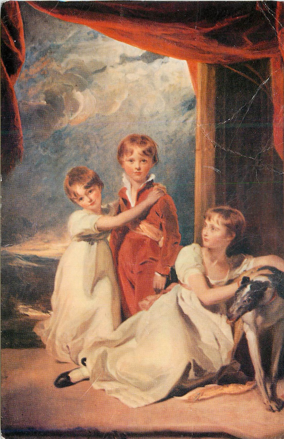 CPM Comite Nationl de l'Enfance Avenue Franklin D Roosevelt Paris VIIIe Thomas Lawrence Portrait des Enfants Fluyder (Mu