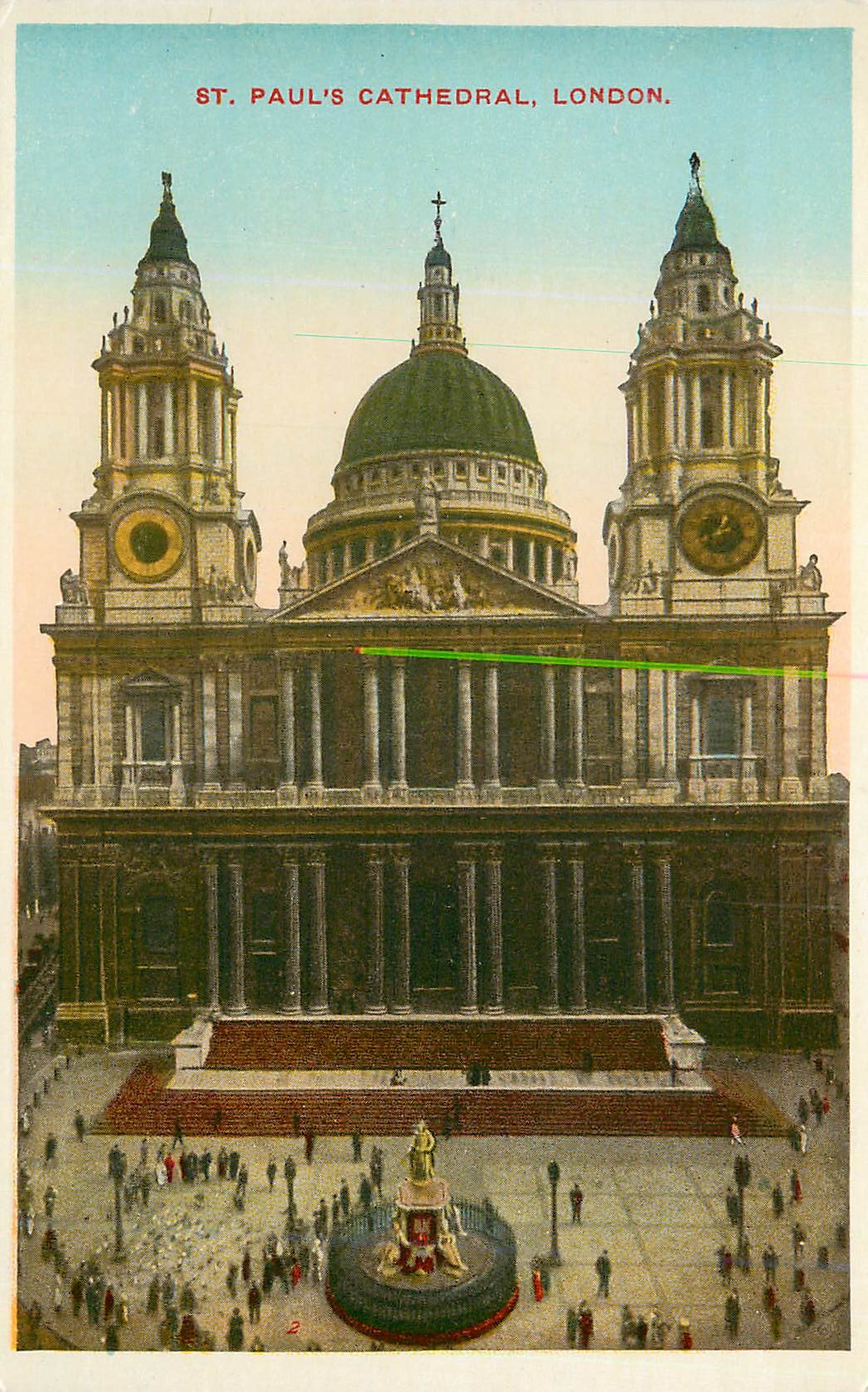 CPA St Paul's Cathedral London The largest and most famous church in the City and the masterpiece of Sir Christopher Wre