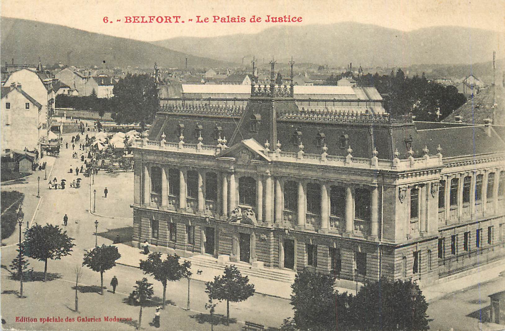 CPA Belfort Le Palais de Justice