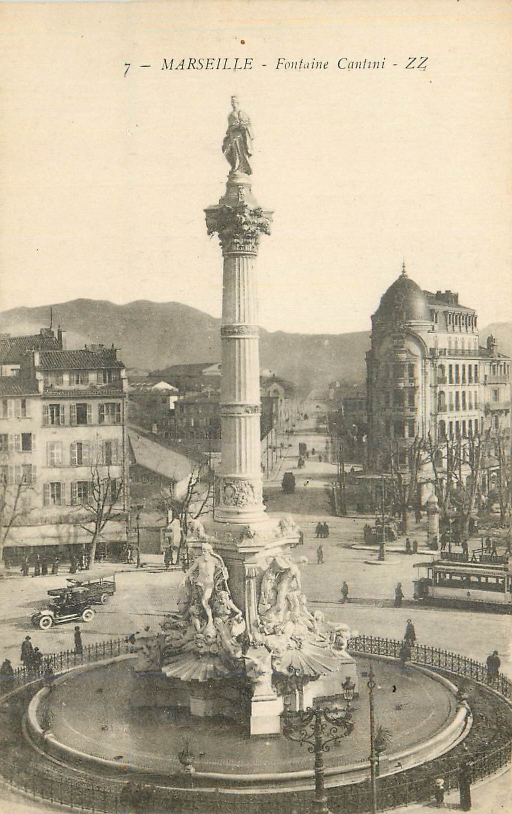 CPA Marseille Fontaine Canfini