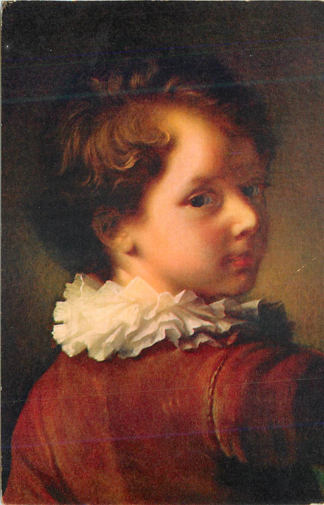CPA Enfant Grimou Un pelerin Musee de Florence