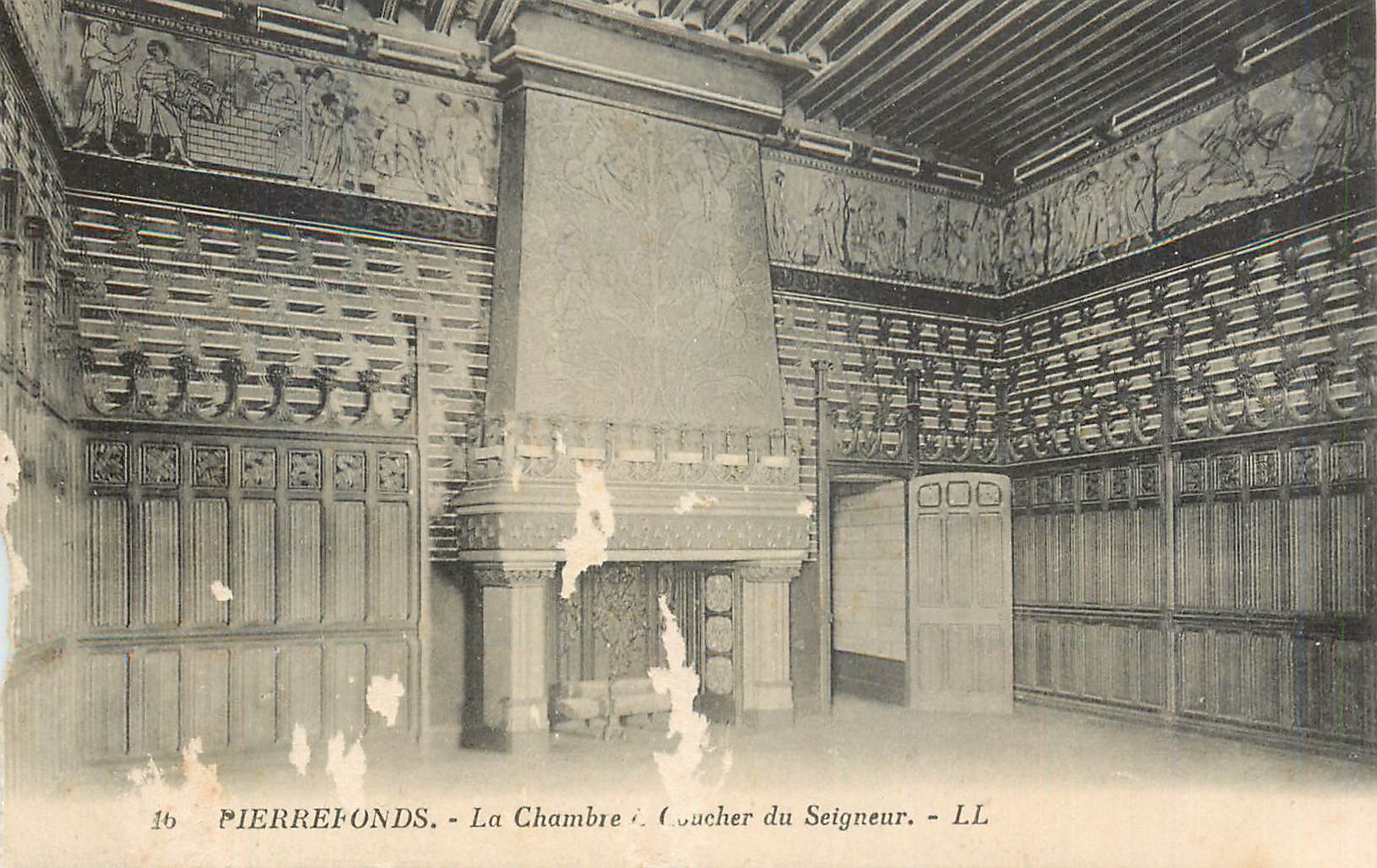 CPA Pierrefonds La Chambre a coucher du Seigneur