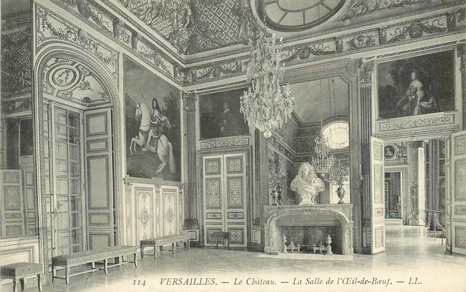 Versailles — Le Château — La Salle de l'Œil-de-Bœuf — LL. — n° 114
