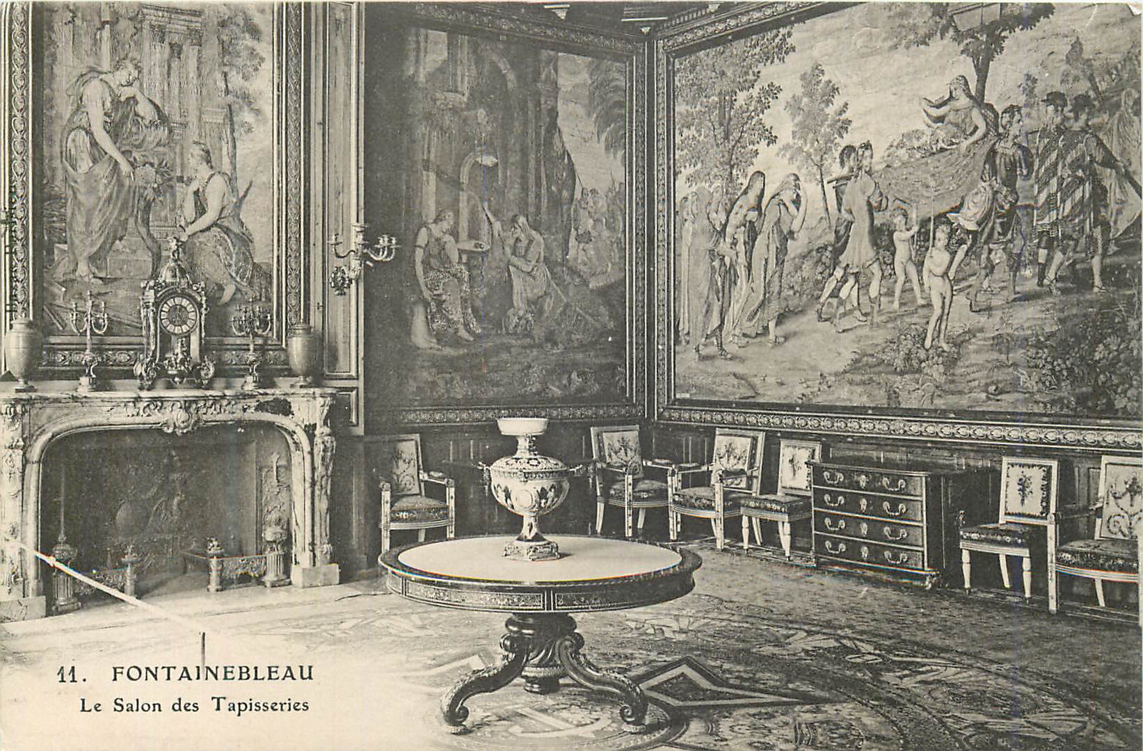Fontainebleau — Das Tapisseriezimmer — unbekannter Verlag, Nr. 11