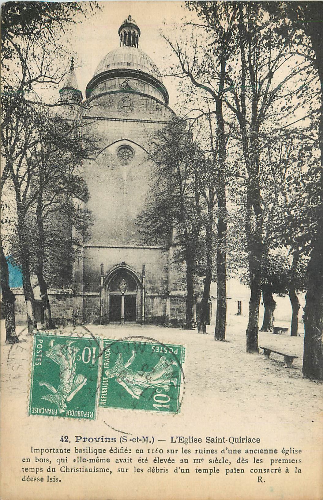 Provins (S.-et-M.) — L'Église Saint-Quiriace — éditeur R.