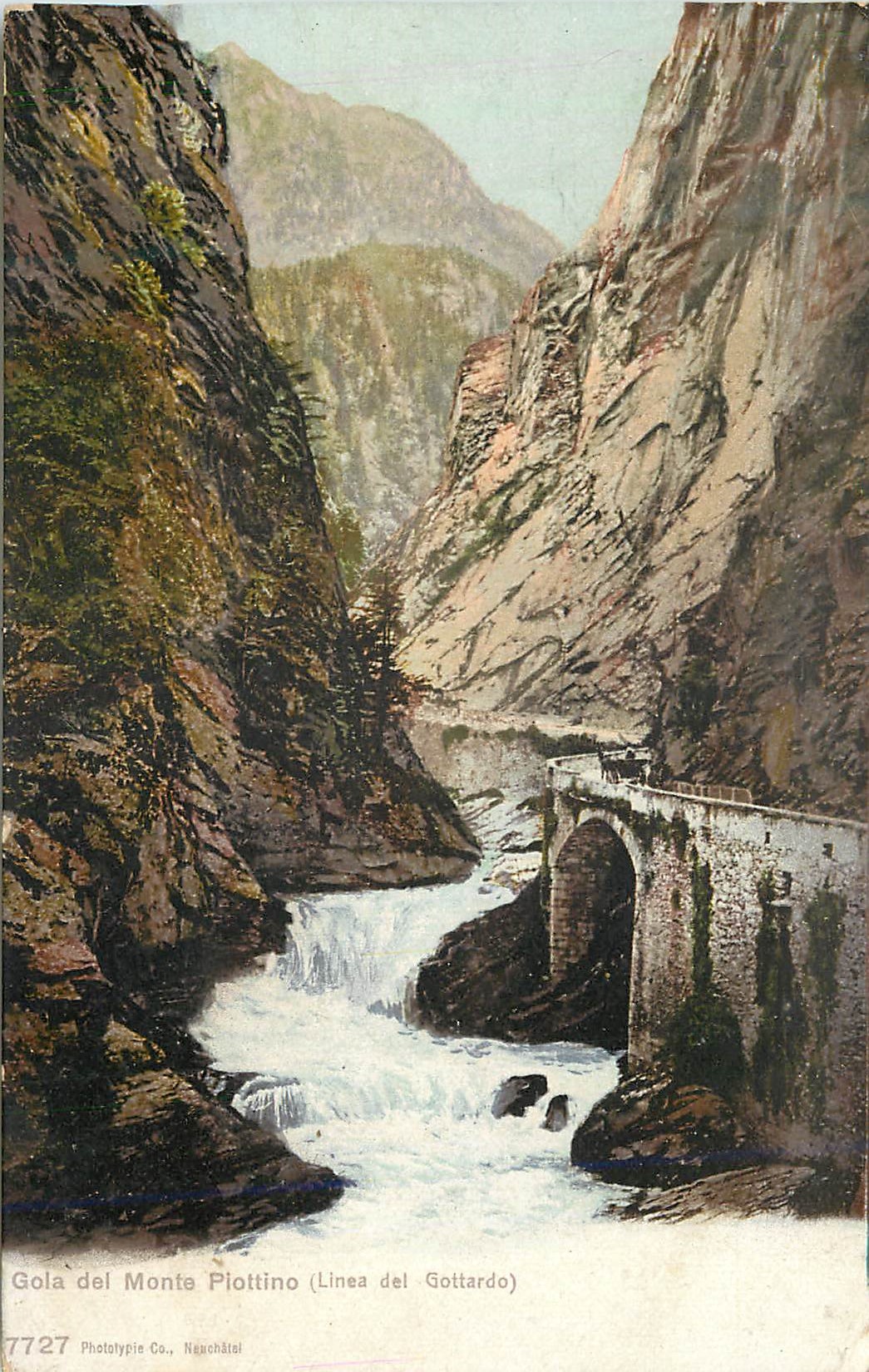 CPA Gala del Monte Plottino (Linea del Gattardo)