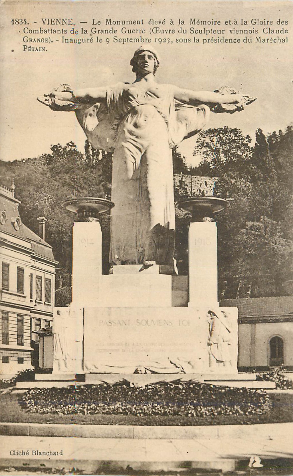 Wien — Denkmal für die Soldaten des Großen Krieges — Werk von Claude Grange
