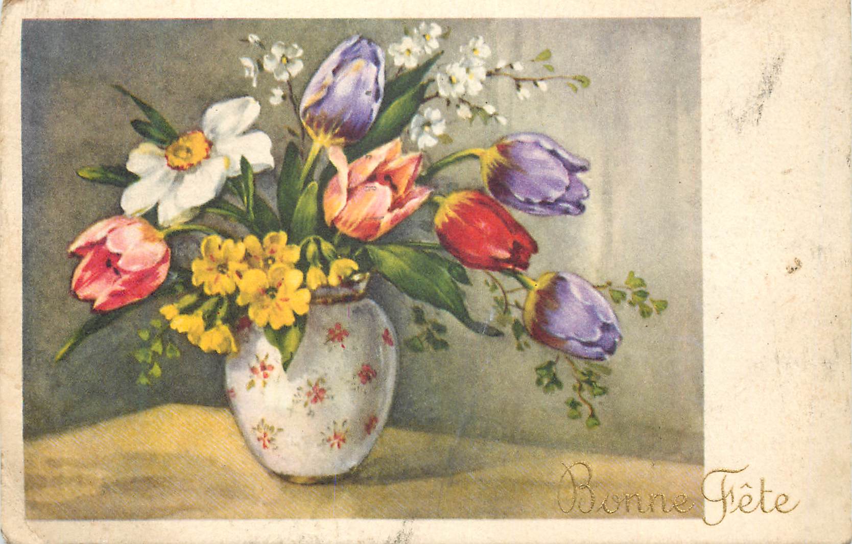 CPA Bonne fete