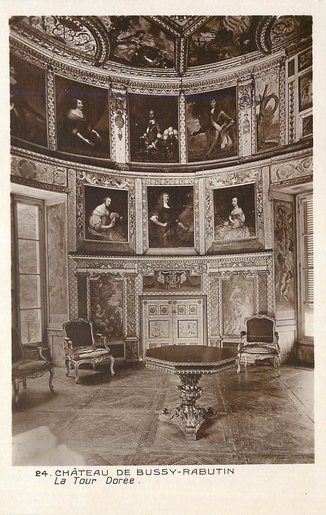 CPA Chateau de Bussy Rabutin La Tour Doree