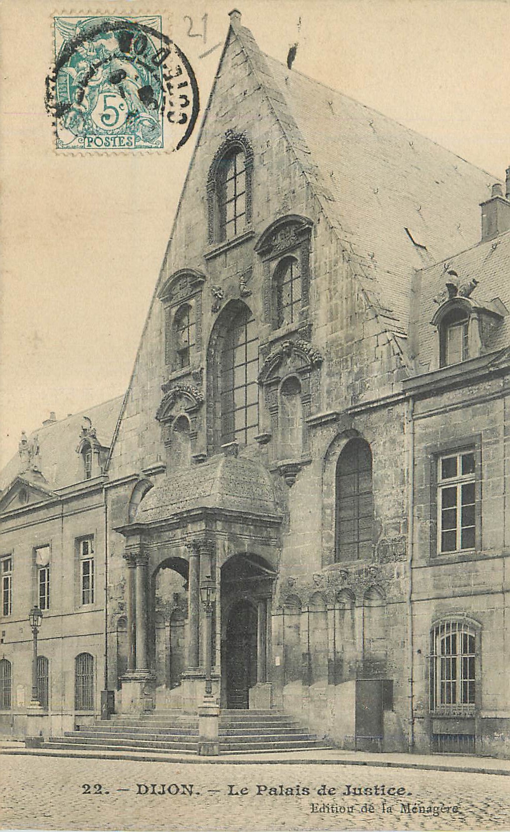 CPA Dijon Le Palais de Justice