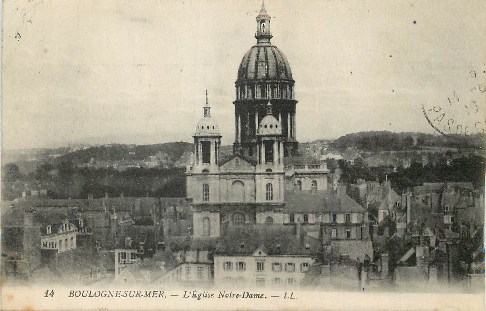 Boulogne-sur-Mer — L'Église Notre-Dame — L.L. n°14