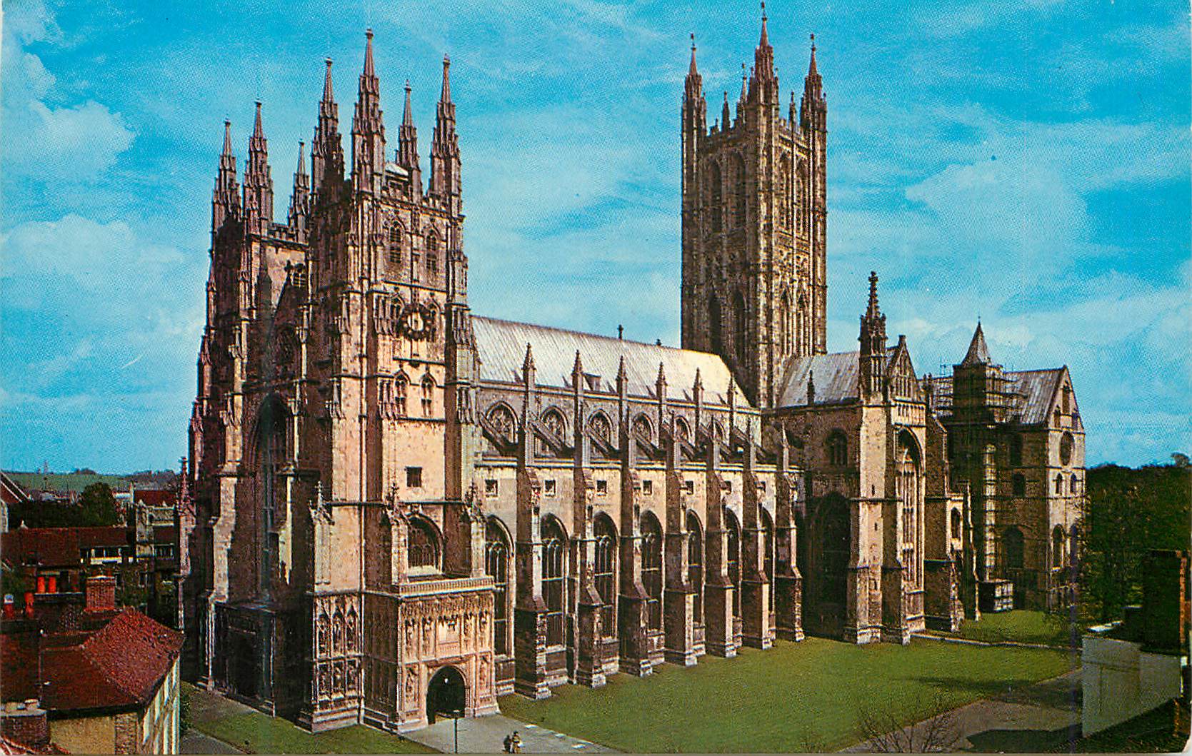 CPM Canterbury Cathedral The noble proportions of this magnificent Cathedral are well illustrated in this view from the 