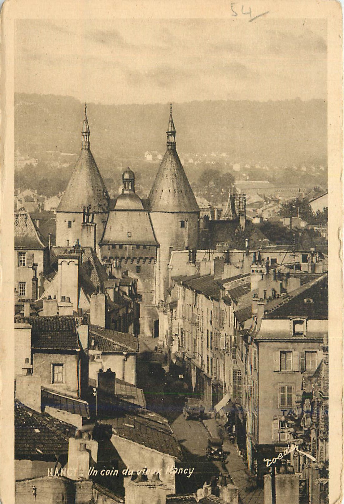 CPA Nancy Un coin du vieux Nancy