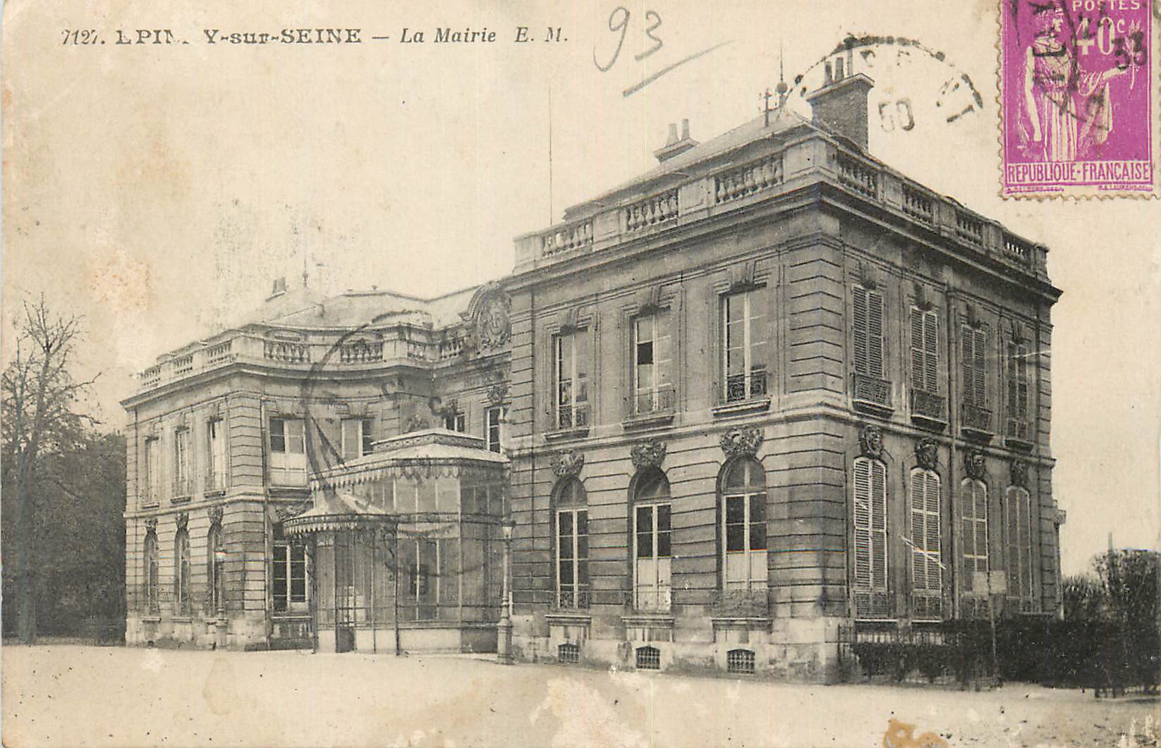 CPA Epinay sur Seine La Mairie
