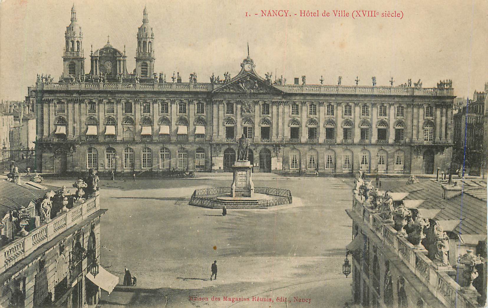 CPA Nancy Hotel de Ville (XVIIIe siecle)