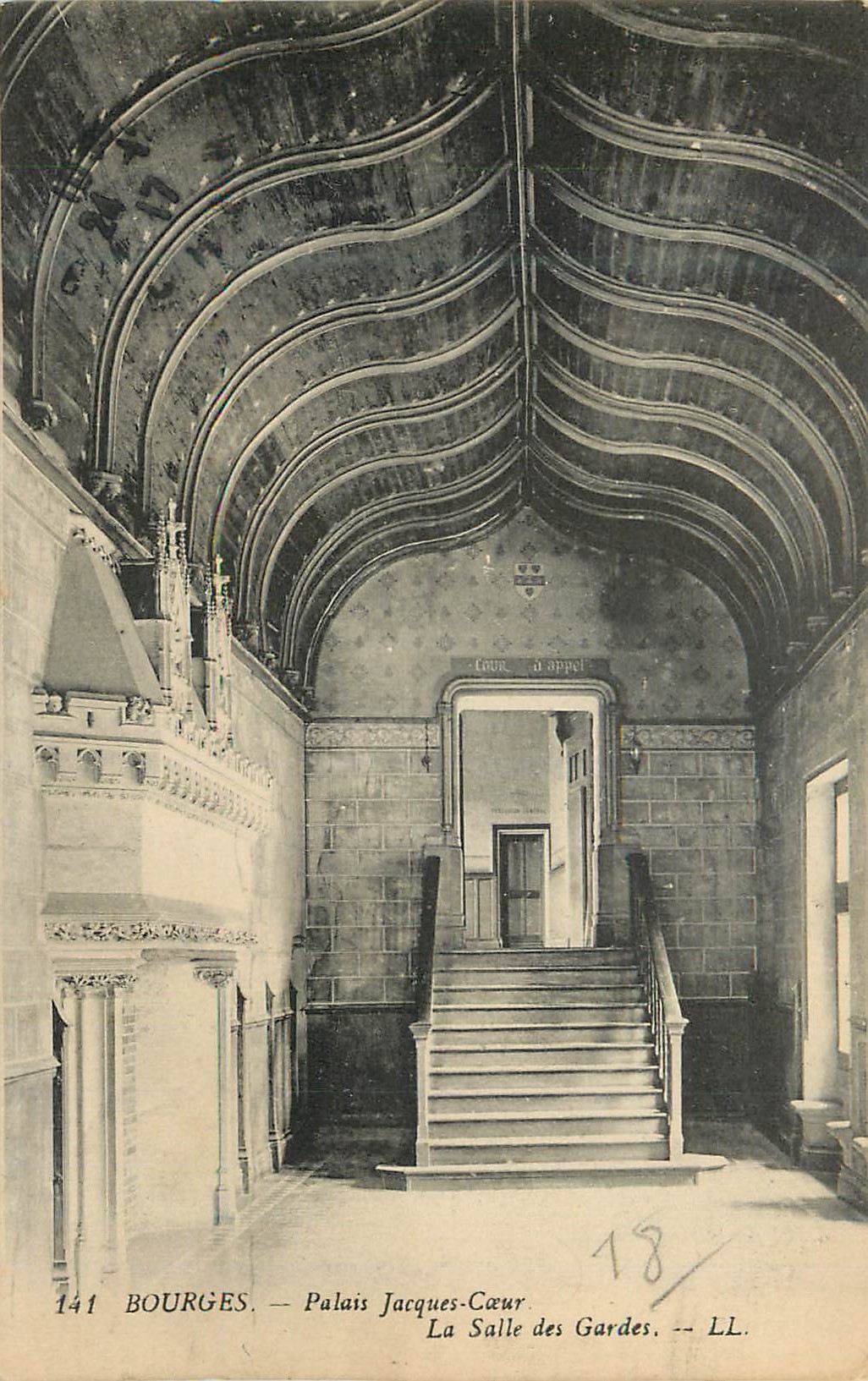 CPA Bourges Palais Jacques Coeur La Salle des Gardes