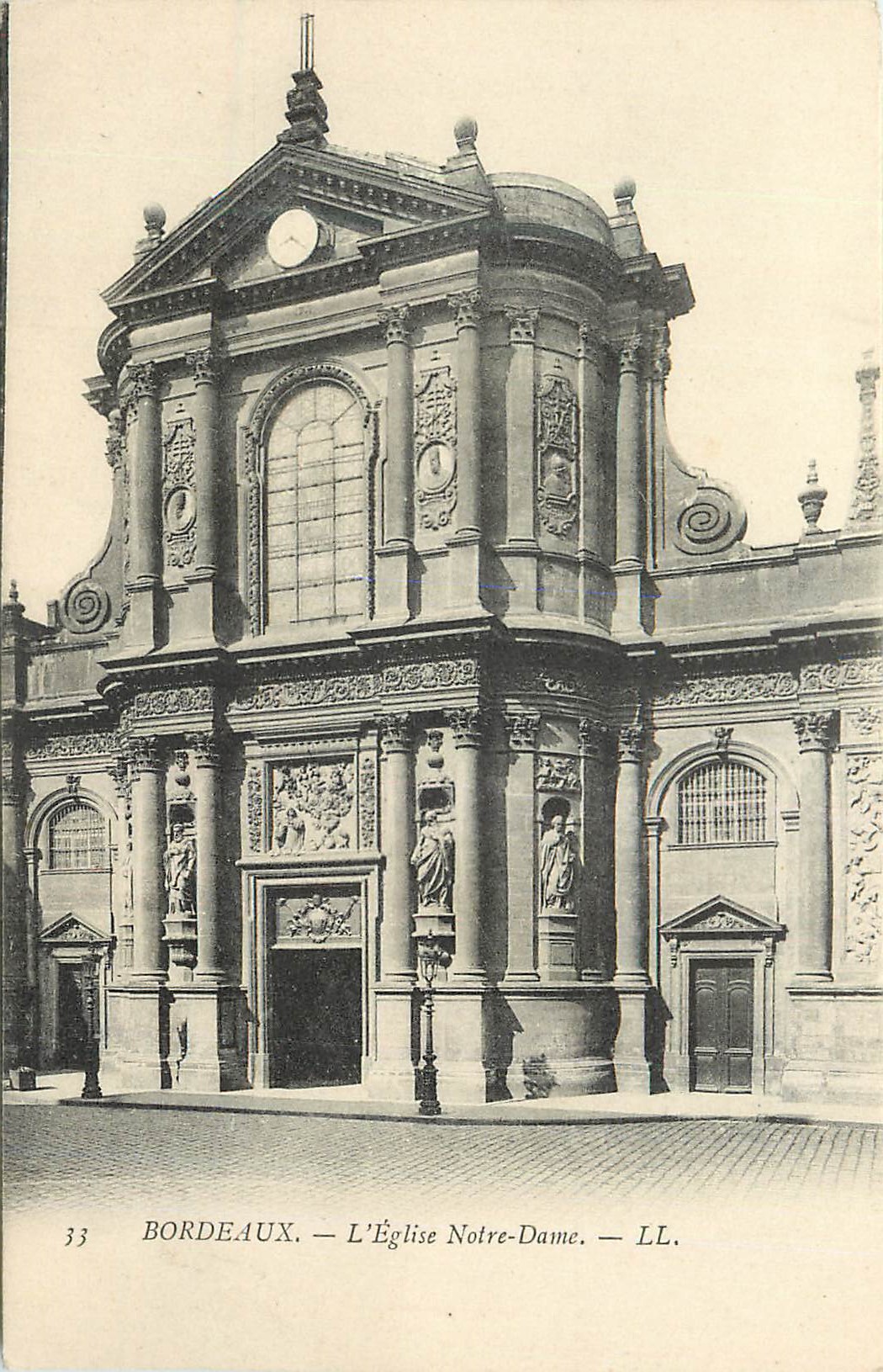 CPA Bordeaux L'Eglise Notre Dame