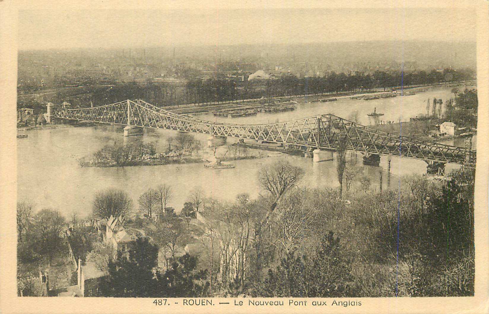 CPA Rouen Le Nouveau Pont aux Anglais