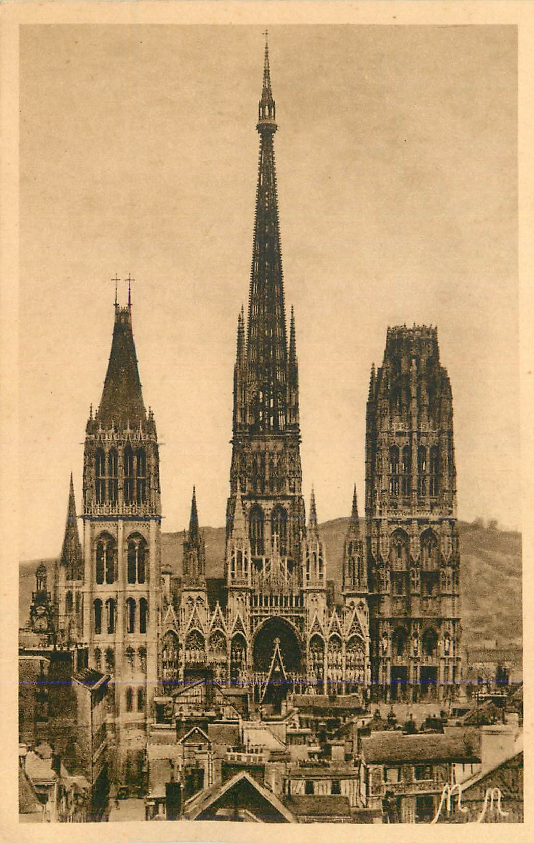 CPA Rouen la Ville Musee La Cathedrale
