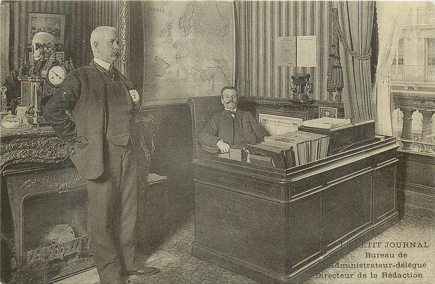 REPRO Le Petit Journal Bureau de Administrateur delegue Directeur de la Redaction