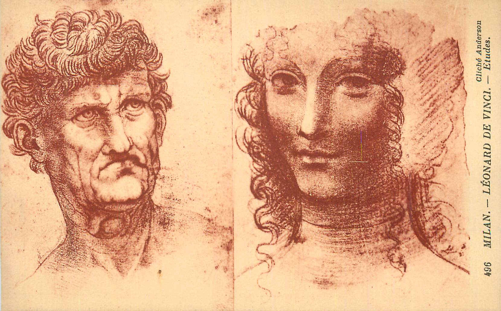 CPA Milan Leonard de Vinci Etudes