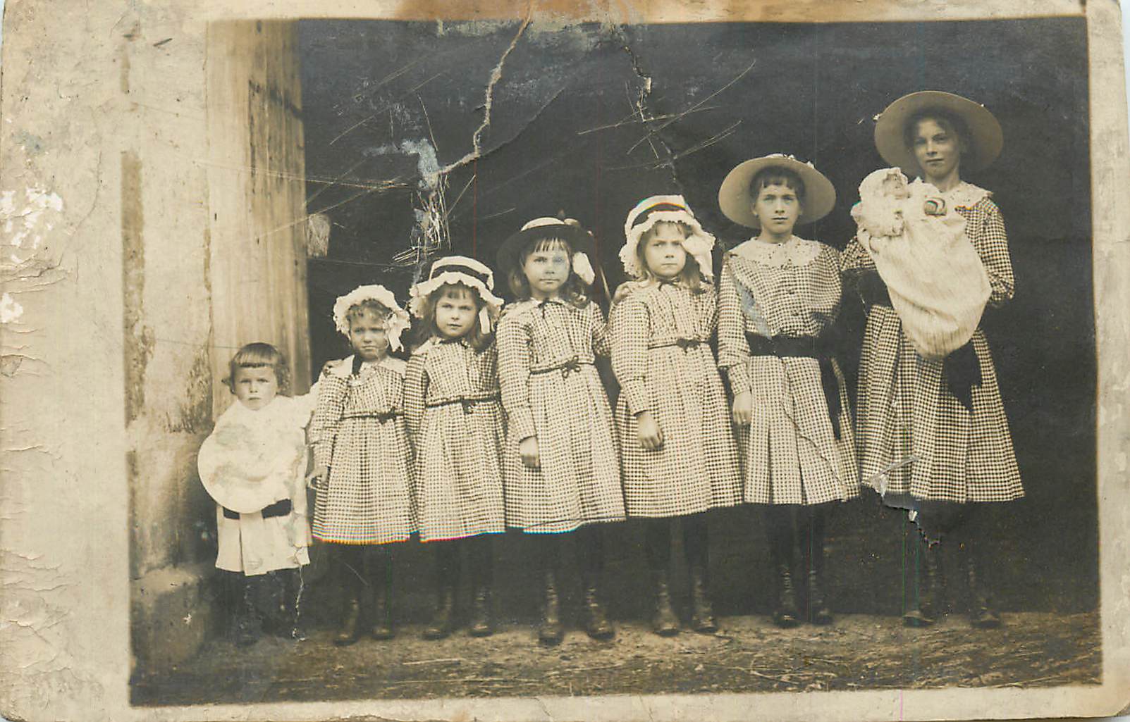 CARTE PHOTO Enfants