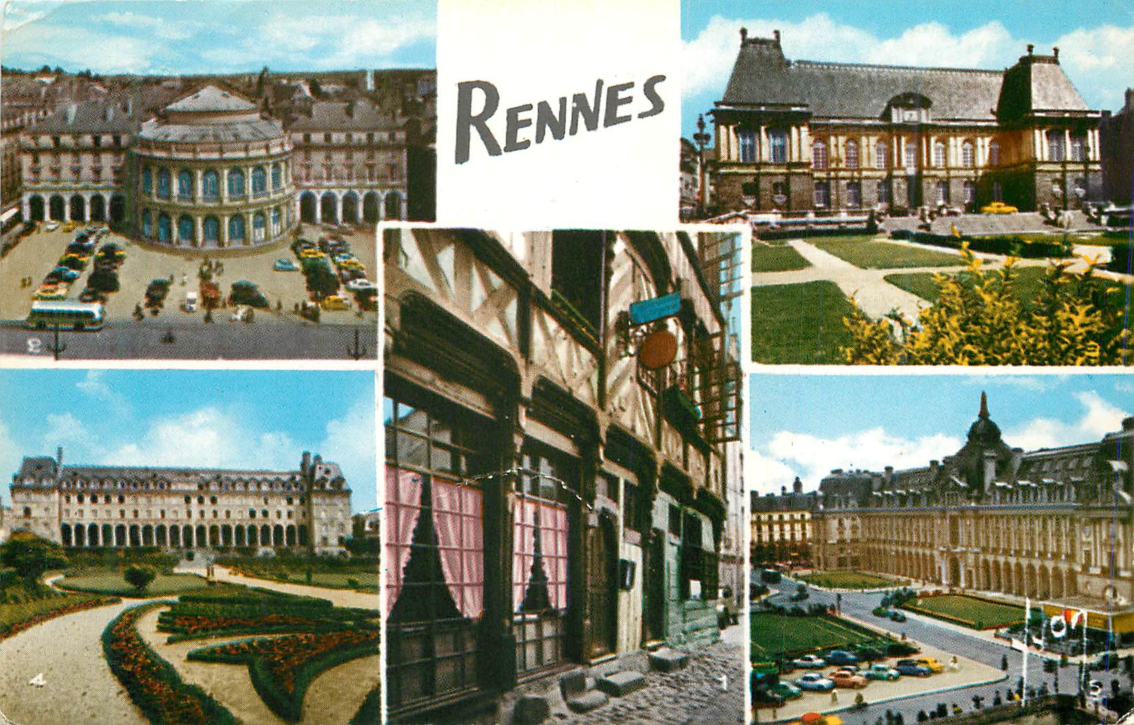 Rennes — vue panoramique — éditeur non visible