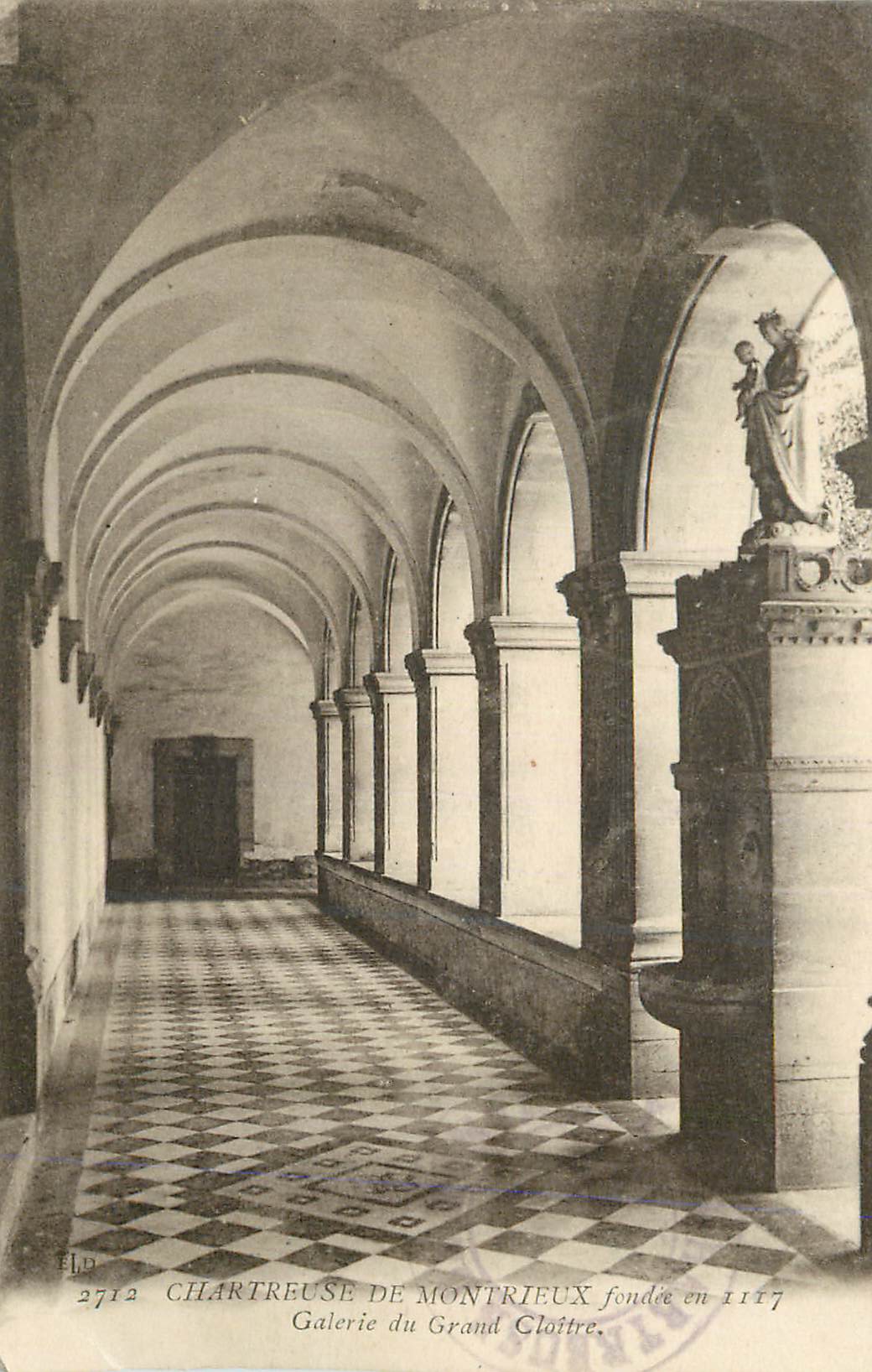 Chartreuse de Montrieux — Galerie du Grand Cloître — fondée en 1117