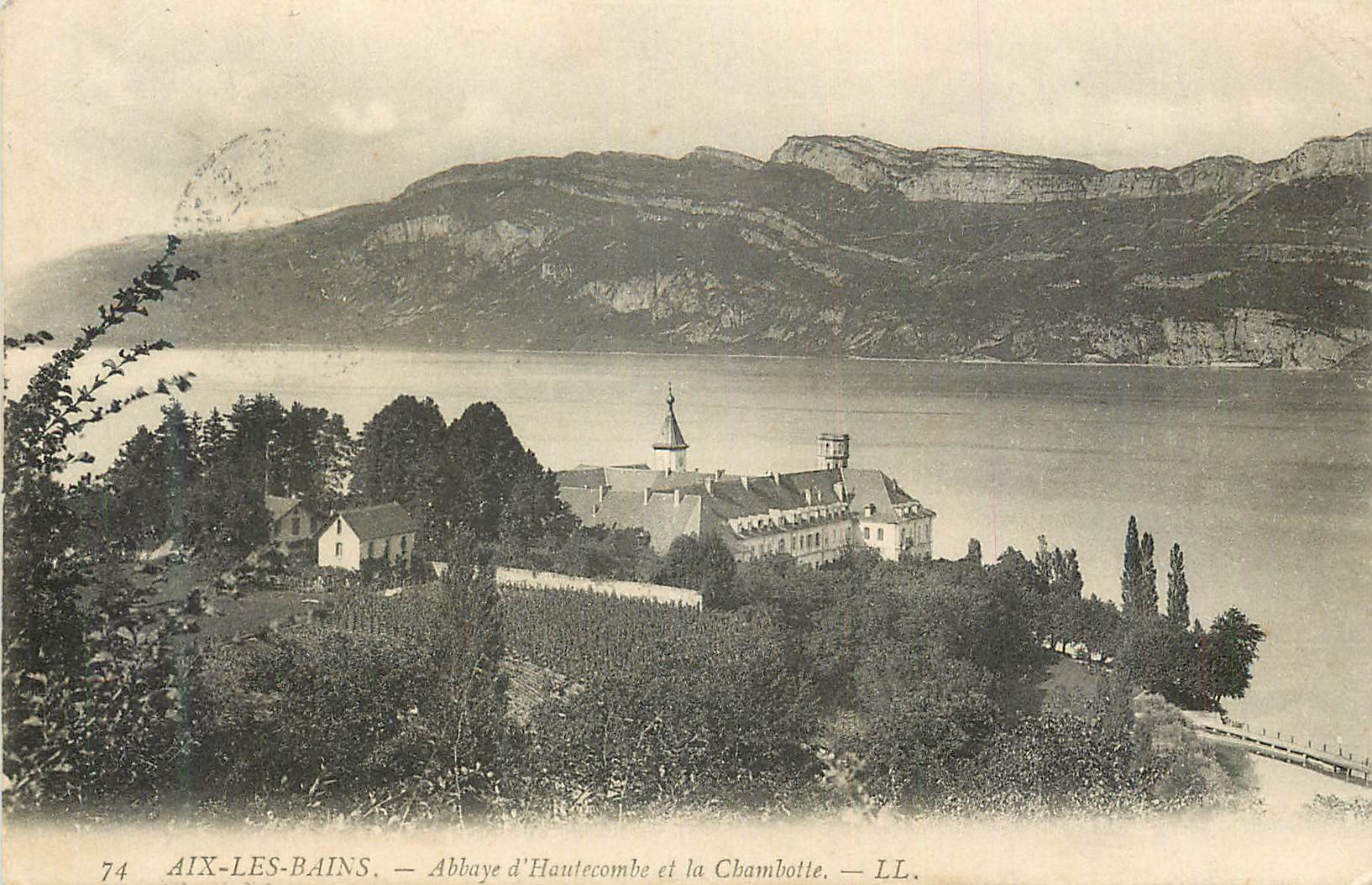 CPA Aix les Bains Abbaye d'Hautecombe et la Chambotte