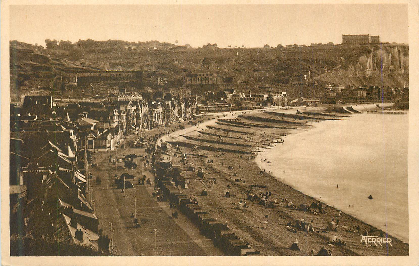 CPA Mers les Bains (Somme) Vue generale de la Plage
