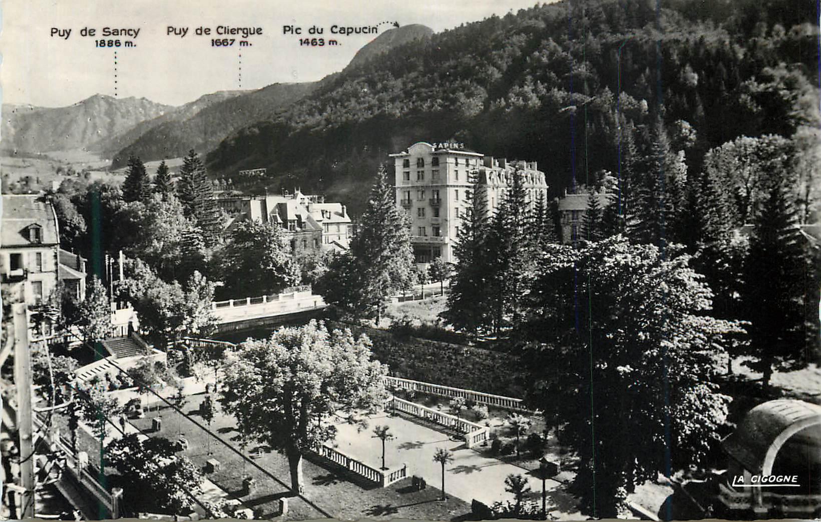 CPM Puy de Sancy Puy de Cliergue Pic de Capucin