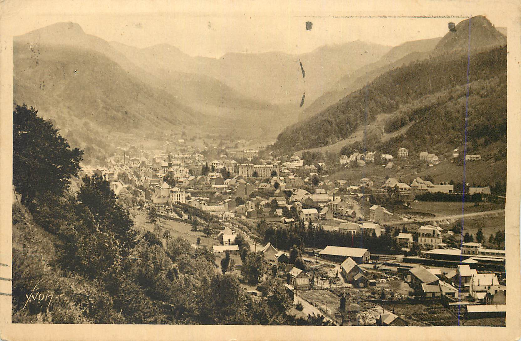 CPA La Douce France Mont Dore