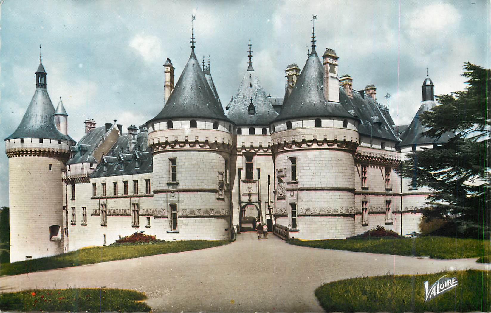 CPM Chaumont sur Loire (Loir et Cher) Le Chateau (XVIe siecle) Facade sur le parc Les Merveilles du Val de Loire