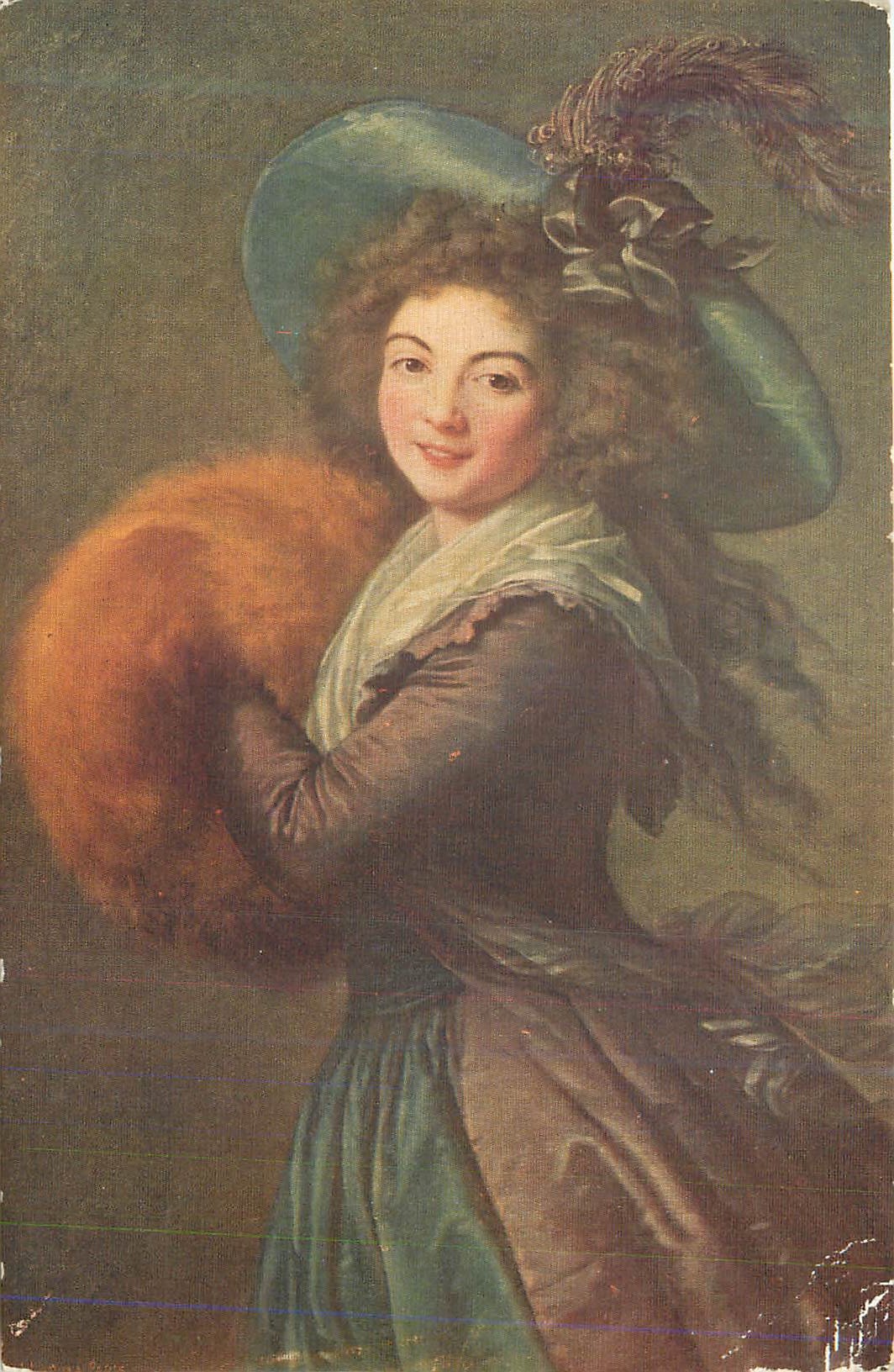 CPA Mme E L Vigee Lebrun (1755 1842) Portrait de Mme Mole Raymond