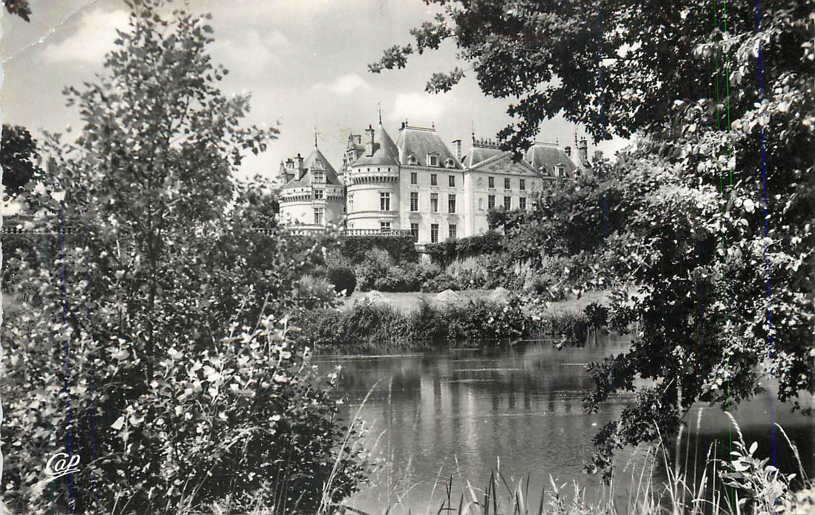 CPM Le Lude Le Chateau et les Rives du Loir