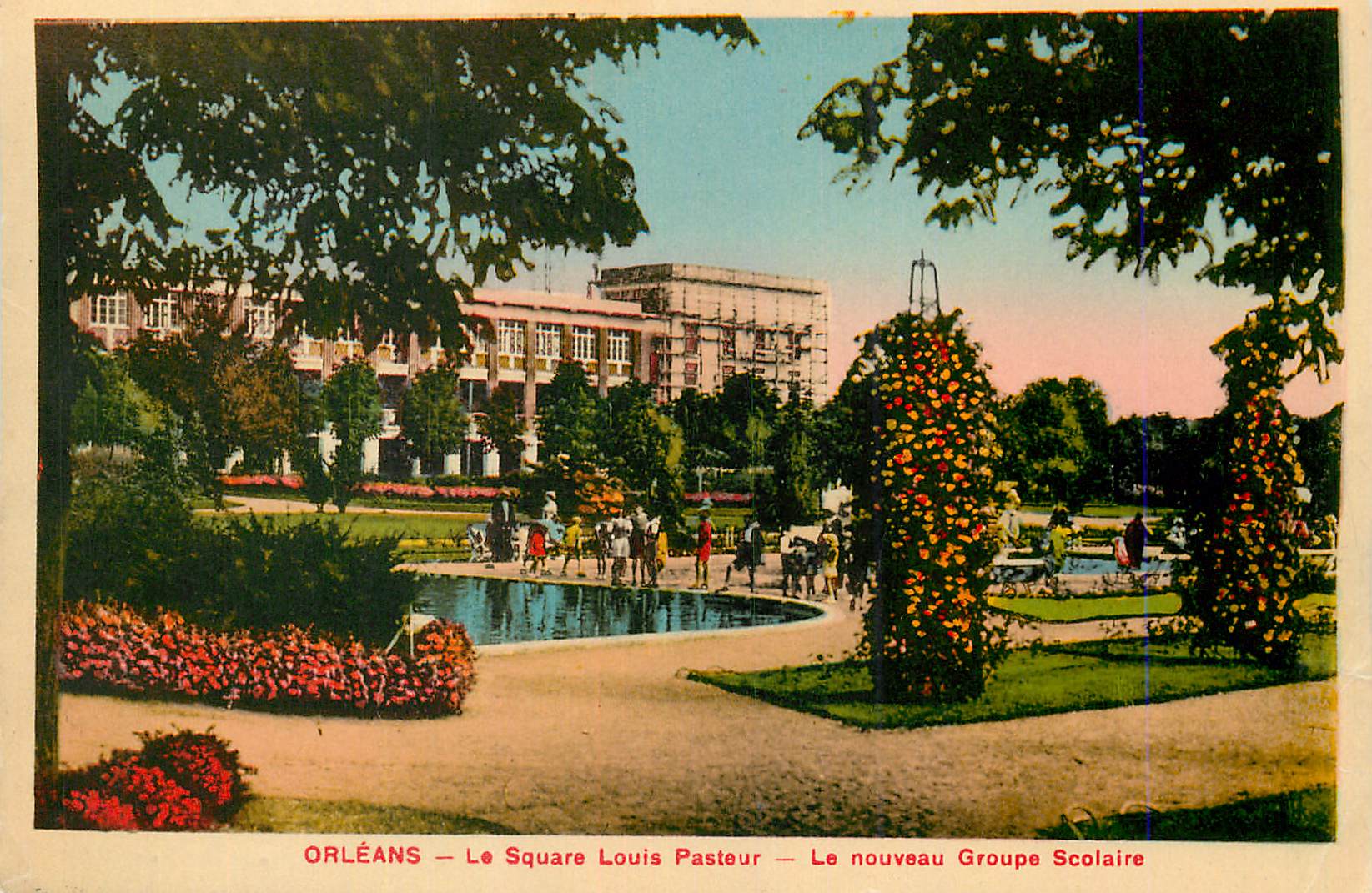 CPA Orleans Le Square Louis Pasteur Le nouveau Groupe Scolaire