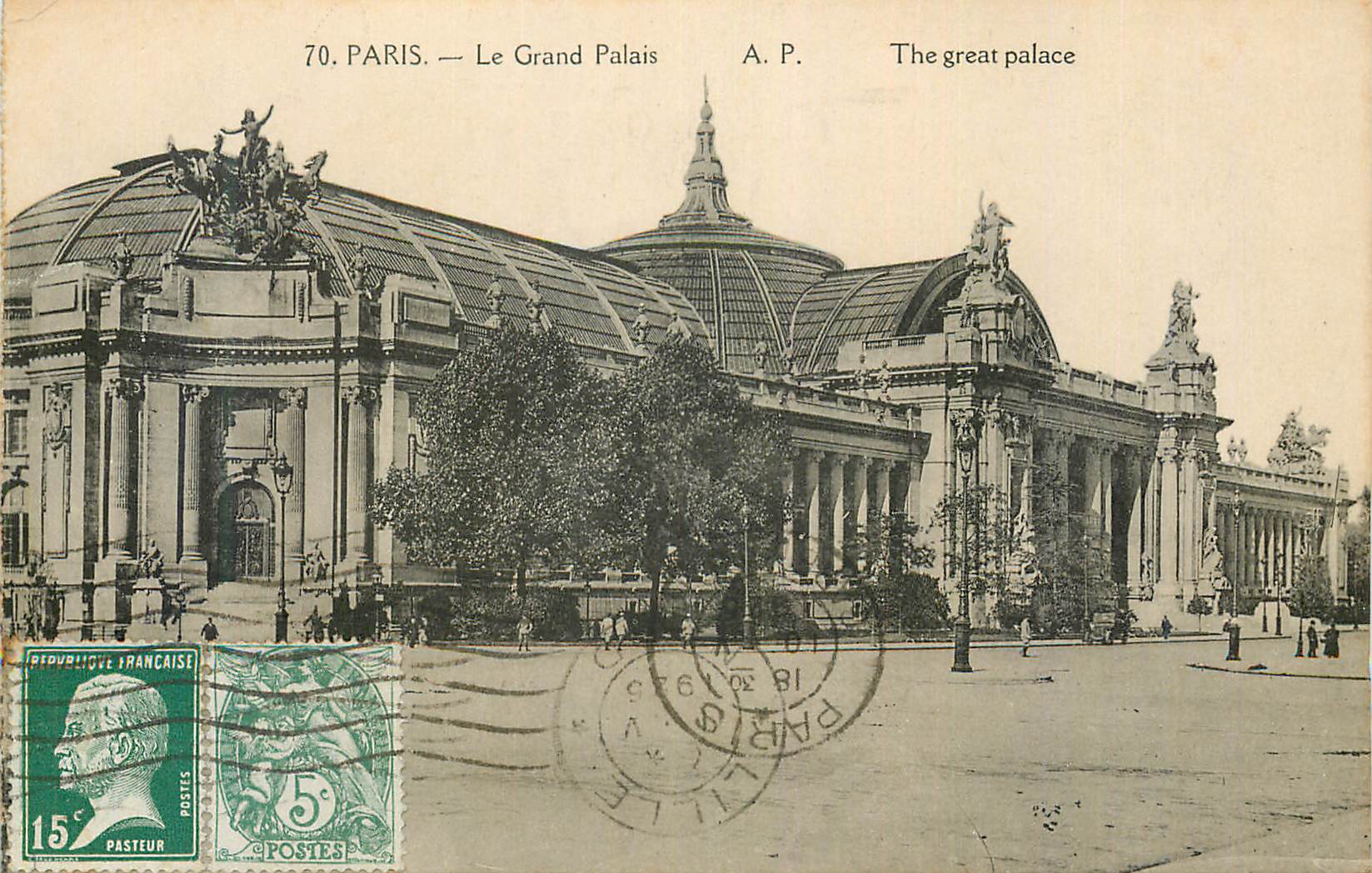CPA Paris Le Grand Palais