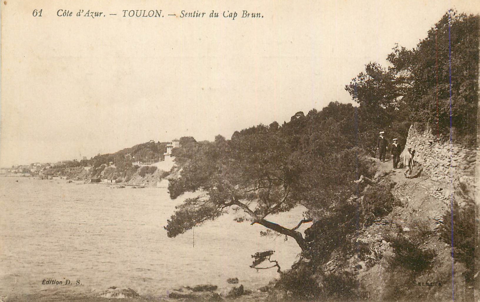 CPA Cote d'Azur Toulon Sentier du Cap Brun