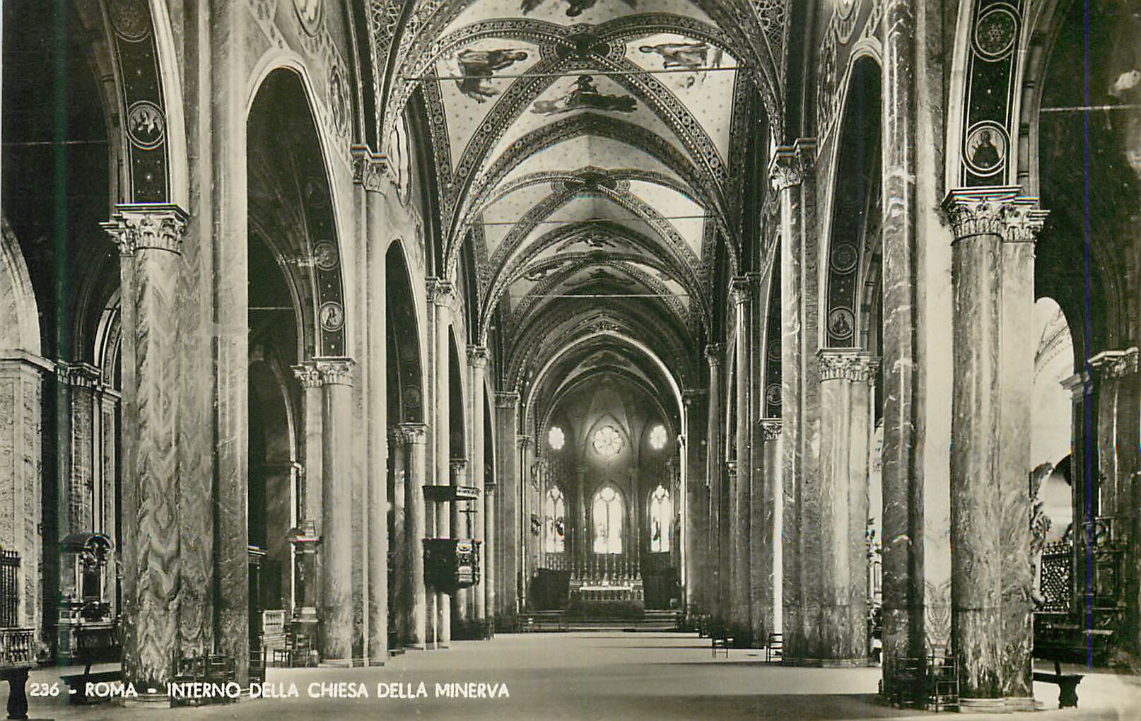 CPM Roma Interno Della Chiesa Della Minerva