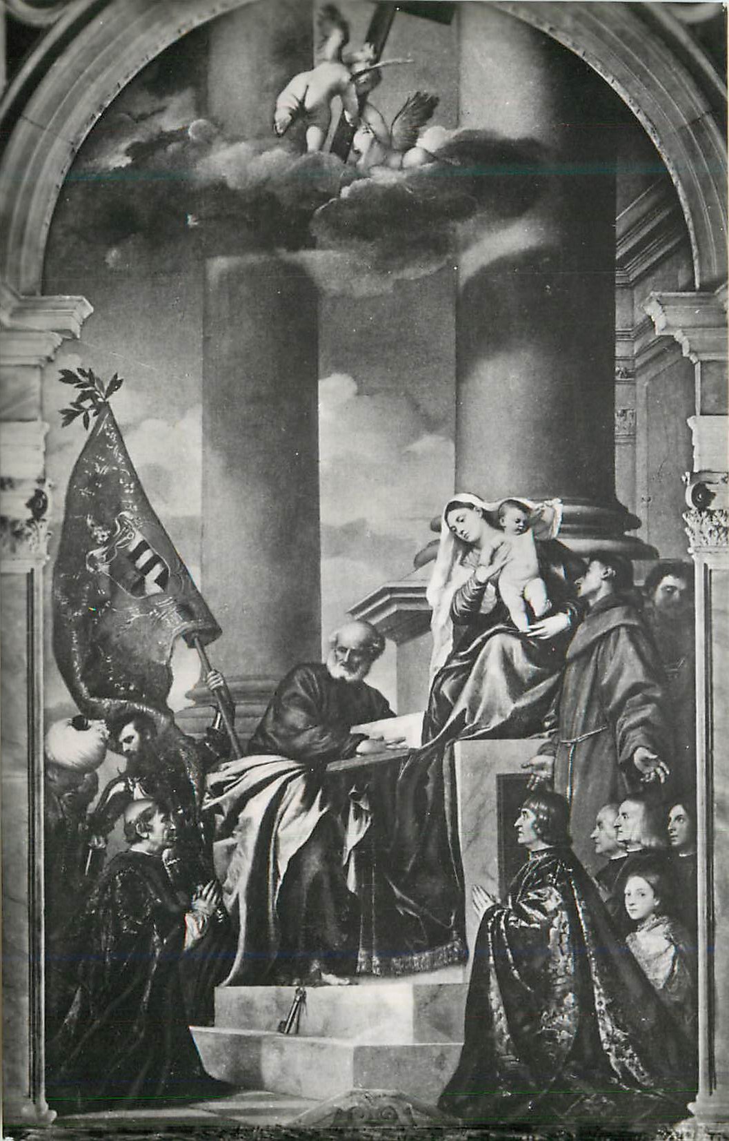 CPM Venezia Basilica di S Maria Gloriosa dei Frari