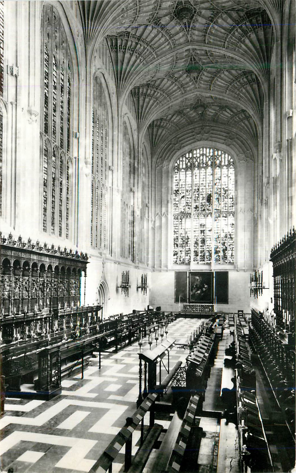 CPM King's College Chapel Cambridge Choir and Sanctuary
